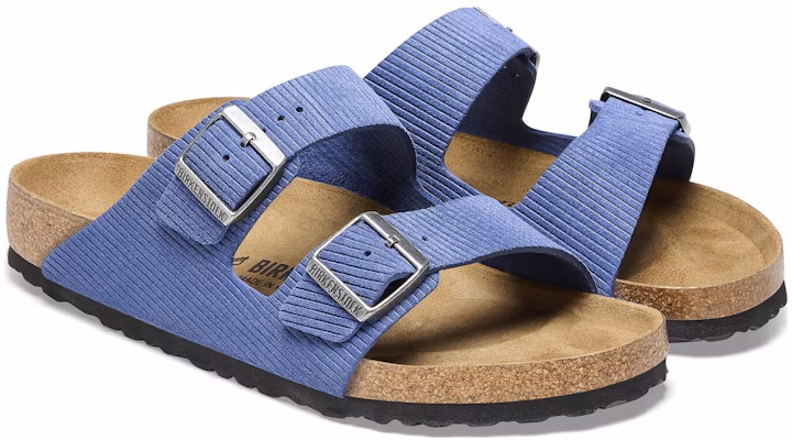 Birkenstock Arizona Embossed Corduroy Suede Indigo 1026134/1026114 Lookbook Birkenstock Arizona Embossed Corduroy Suede Indigo 1026134/1026114