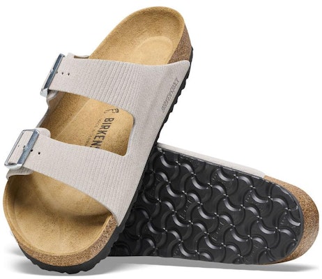 勃肯/Birkenstock Arizona 压花灯芯绒麂皮 石硬币色 1026131/1026096 Details for 勃肯/Birkenstock Arizona 压花灯芯绒麂皮 石硬币色 1026131/1026096