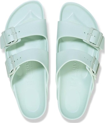 Birkenstock Arizona Essentials EVA Narrow Fit Sandals 'Surf Green' 1027404 Shop Birkenstock Arizona Essentials EVA Narrow Fit Sandals 'Surf Green' 1027404