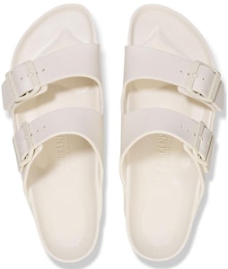 Birkenstock EVA 舒適圓頭通勤百搭軟底 一字拖鞋 男女皆宜 米色 窄型 Shop Birkenstock EVA 舒適圓頭通勤百搭軟底 一字拖鞋 男女皆宜 米色 窄型