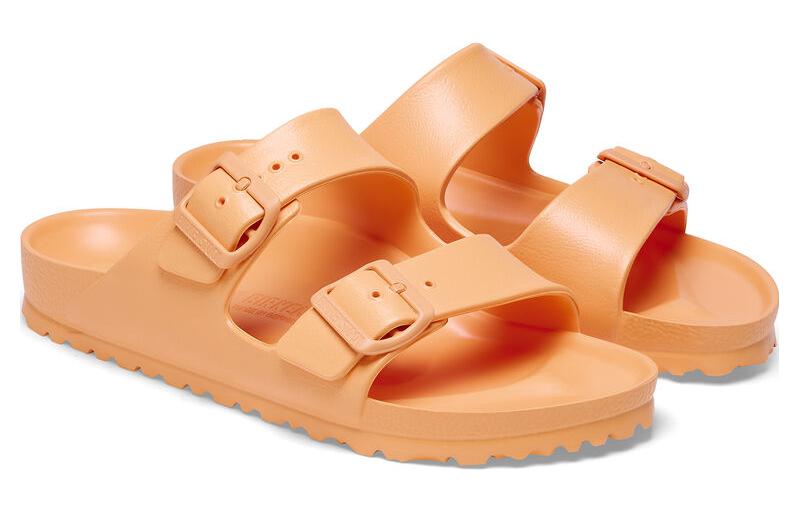 Lookbook Birkenstock Arizona Essentials EVA 木瓜色拖鞋 1025586