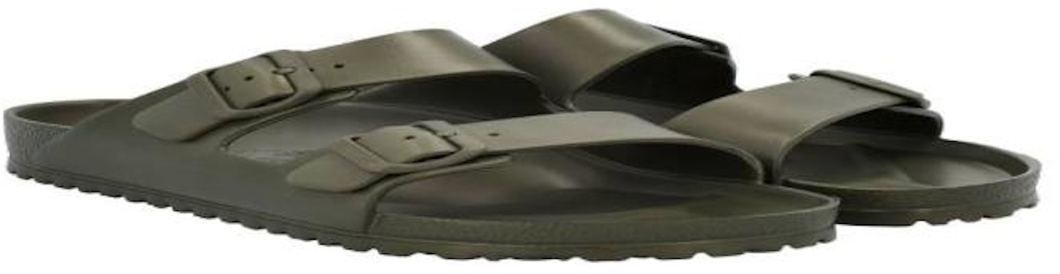 Birkenstock Arizona Essentials PRE_1019094EK72 'Khaki Slide' 1019094EK Order Birkenstock Arizona Essentials PRE_1019094EK72 'Khaki Slide' 1019094EK