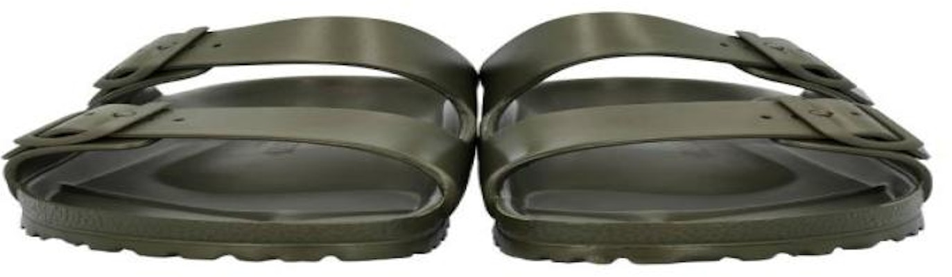 Birkenstock Arizona Essentials PRE_1019094EK72 'Khaki Slide' 1019094EK Shop Birkenstock Arizona Essentials PRE_1019094EK72 'Khaki Slide' 1019094EK