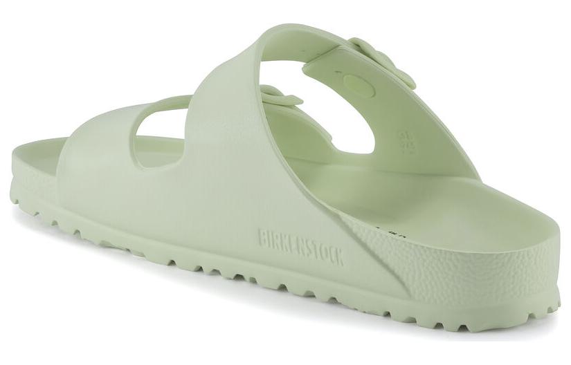 Shop Sandal Birkenstock Arizona EVA Narrow Fit 'Faded Lime' 1024691