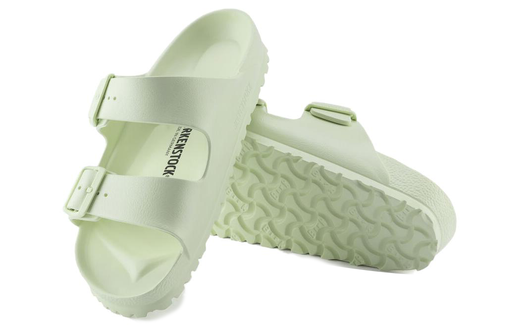 Details for Sandal Birkenstock Arizona EVA Narrow Fit 'Faded Lime' 1024691