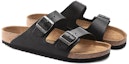 Lookbook Sandal Kulit Birkenstock Arizona Grip 'Vintage Wood Black'. 1023115