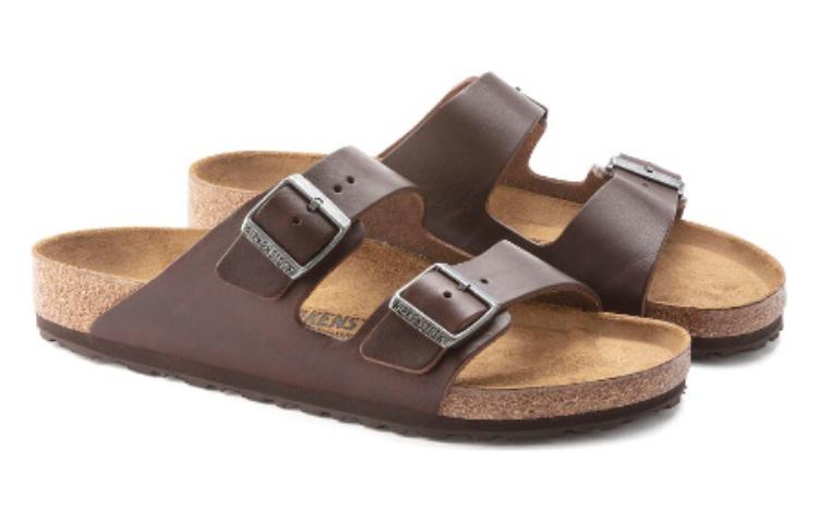 Lookbook Birkenstock Arizona Piel Natural 'Vintage Wood Roast' Sandalias. 1023117