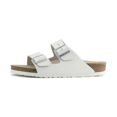 Birkenstock Arizona Leather Sandals 'White'