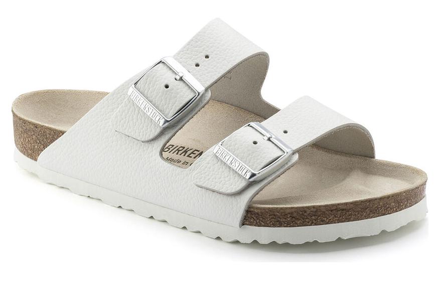 Birkenstock Arizona Leather Sandals 'White' 圖 2