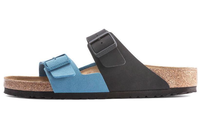 Birkenstock Arizona Narrow 'Blue Black Colorblock'