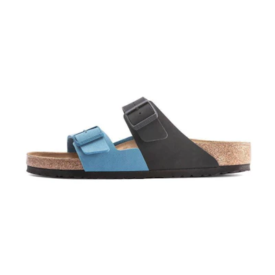 Birkenstock Arizona Narrow 'Blue Black Colorblock'
