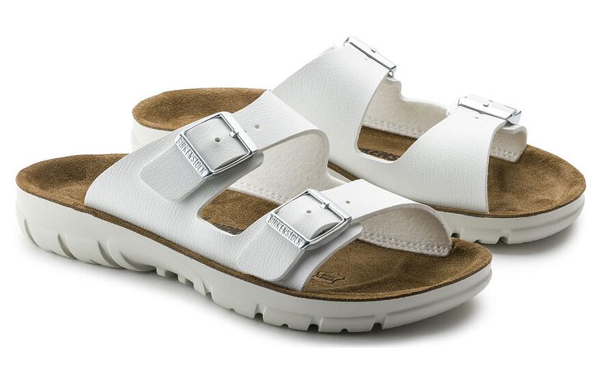 Birkenstock Arizona Narrow 'White Synthetic Leather' 圖 3