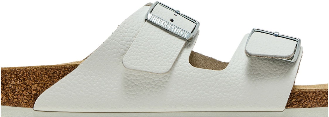 柏肯 Arizona 皮革 舒適增高百搭厚底金屬搭扣 一字拖鞋 男女同款 白色 窄版 Order 柏肯 Arizona 皮革 舒適增高百搭厚底金屬搭扣 一字拖鞋 男女同款 白色 窄版