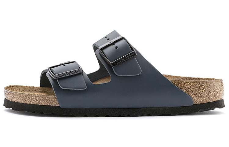 Birkenstock Arizona Natural Leather Narrow Fit 'Blue' 51153