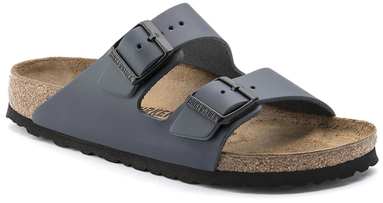 Birkenstock Arizona Natural Leather Narrow Fit 'Blue' 51153 Lookbook Birkenstock Arizona Natural Leather Narrow Fit 'Blue' 51153