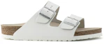 Order Birkenstock Arizona Natural Leather Narrow Fit 'White' 51133