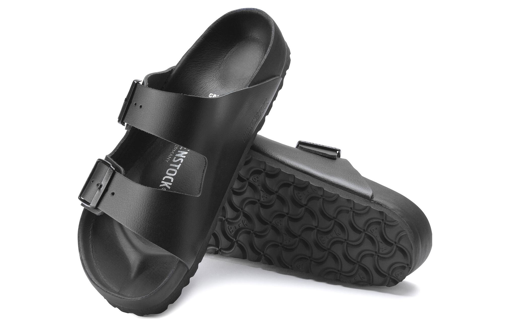 Birkenstock Arizona Natural Leather 'Black' 圖 5