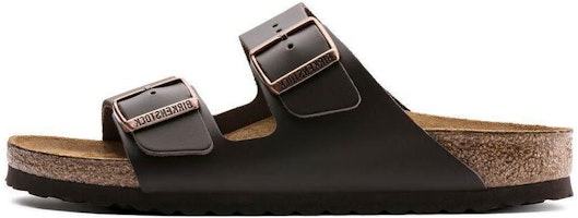 Birkenstock Arizona Natural Leather Sandals 'Dark Brown' 0051101 Birkenstock Arizona Natural Leather Sandals 'Dark Brown' 0051101