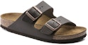 Order Sandal Kulit Asli Birkenstock Arizona 'Coklat Gelap' 0051101