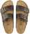 Sandal Kulit Asli Birkenstock Arizona 'Coklat Gelap' 0051101