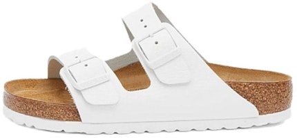 Birkenstock Arizona Natural Leather Sandals 'White' 1025048 Birkenstock Arizona Natural Leather Sandals 'White' 1025048