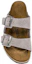 Shop Birkenstock Arizona 磨砂皮革 '沙漠鹿鲸灰' 1020752