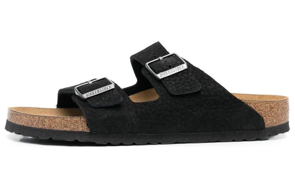 Birkenstock Arizona Nubuk Desert Buck 'Black'