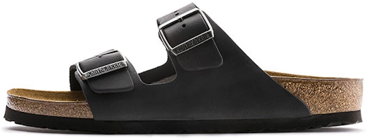 Birkenstock Arizona Oiled Leather Narrow Fit 'Black' 552113 Birkenstock Arizona Oiled Leather Narrow Fit 'Black' 552113