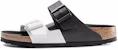 Sandal Birkenstock Arizona Siri Fesyen Hitam Putih Versi Colorblock 1019703