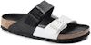 Sandal Birkenstock Arizona Siri Fesyen Hitam Putih Versi Colorblock 1019703