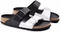 Shop Sandal Birkenstock Arizona Siri Fesyen Hitam Putih Versi Colorblock 1019703