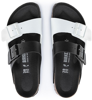 Sandal Birkenstock Arizona Siri Fesyen Hitam Putih Versi Colorblock 1019703 Purchase Sandal Birkenstock Arizona Siri Fesyen Hitam Putih Versi Colorblock 1019703