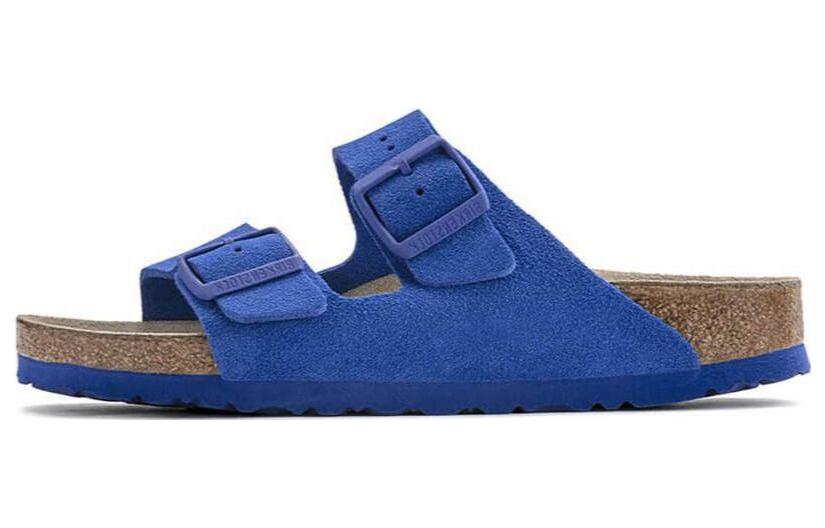 Birkenstock Arizona SFB VL Suede Sandals 'Ultra Blue'