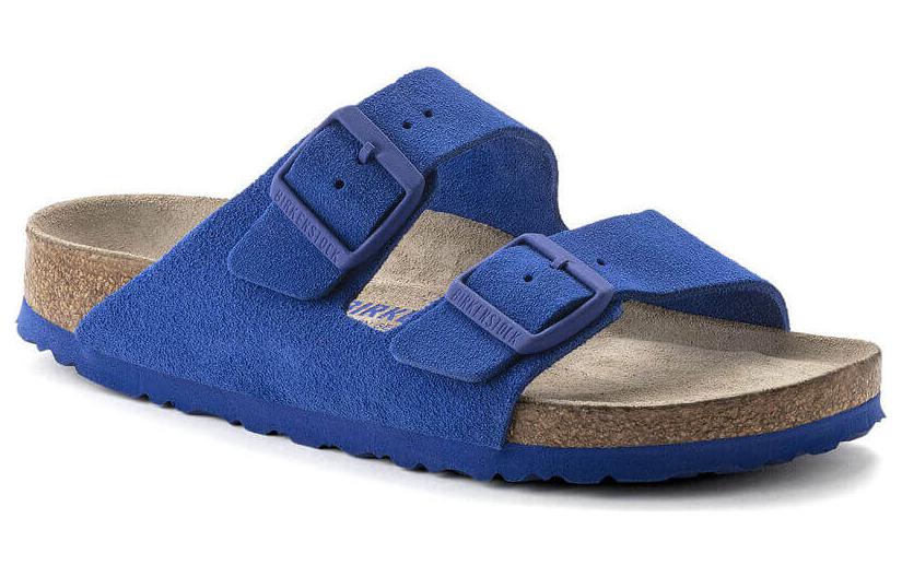 Birkenstock Arizona SFB VL Suede Sandals 'Ultra Blue' 圖 2