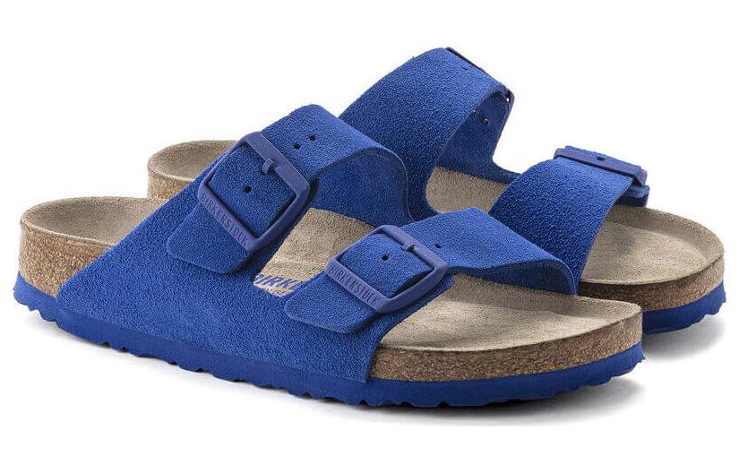 Birkenstock Arizona SFB VL Suede Sandals 'Ultra Blue' 圖 3