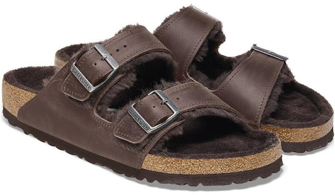 Birkenstock Arizona Shearling 'Brown Regular Edition' 1025654 Lookbook Birkenstock Arizona Shearling 'Brown Regular Edition' 1025654