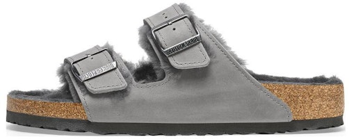 Birkenstock Arizona Shearling 'Grey' 1025658 Birkenstock Arizona Shearling 'Grey' 1025658