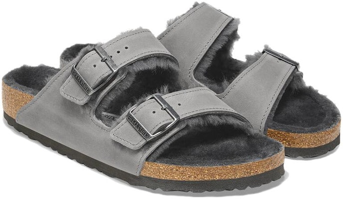 Birkenstock Arizona Shearling 'Grey' 1025658 Lookbook Birkenstock Arizona Shearling 'Grey' 1025658