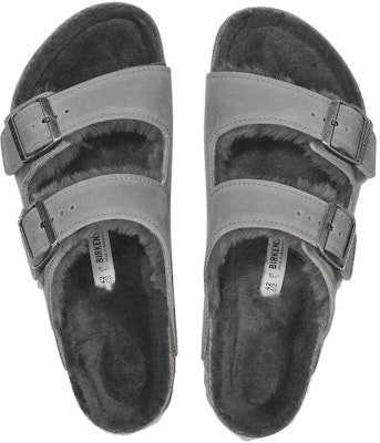 Birkenstock Arizona Shearling 'Grey' 1025658 Shop Birkenstock Arizona Shearling 'Grey' 1025658