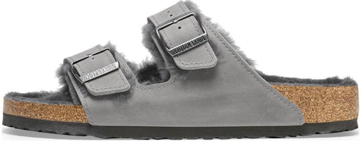 Birkenstock Arizona Shearling 'Grey Comfort' 1025646 Birkenstock Arizona Shearling 'Grey Comfort' 1025646