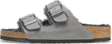 Buy Birkenstock Arizona Shearling 'Grey Comfort' 1025646