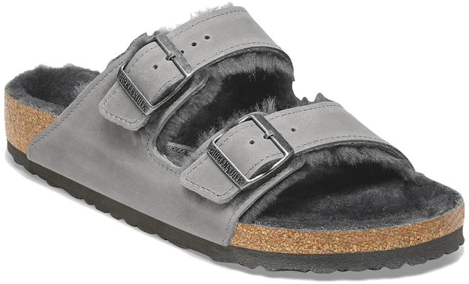 Birkenstock Arizona Shearling 'Grey Comfort' 1025646 Order Birkenstock Arizona Shearling 'Grey Comfort' 1025646