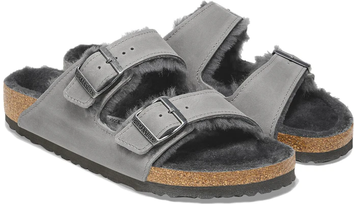 Birkenstock Arizona Shearling 'Grey Comfort' 1025646 Lookbook Birkenstock Arizona Shearling 'Grey Comfort' 1025646