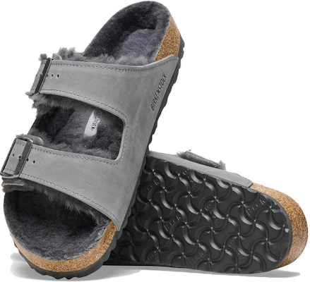 Birkenstock Arizona Shearling 'Grey Comfort' 1025646 Purchase Birkenstock Arizona Shearling 'Grey Comfort' 1025646