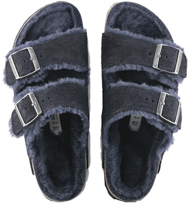 Birkenstock Arizona Shearling 'Midnight Blue' 1020592 Shop Birkenstock Arizona Shearling 'Midnight Blue' 1020592
