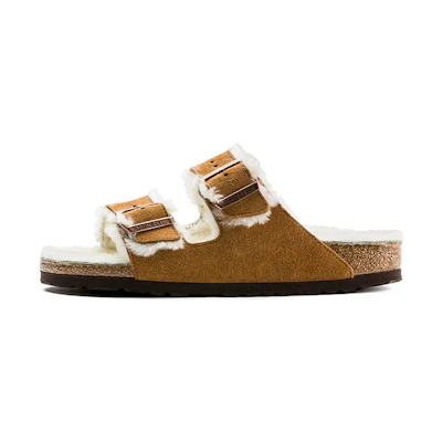 Birkenstock Arizona Shearling 'Mink'