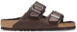Order Birkenstock Arizona Shearling 'Narrow Brown' 1025688
