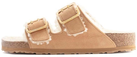 Birkenstock Arizona Shearling 'Narrow Light Brown' 1023612 Birkenstock Arizona Shearling 'Narrow Light Brown' 1023612