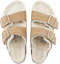 Shop Birkenstock Arizona Shearling 'Narrow Light Brown' 1023612