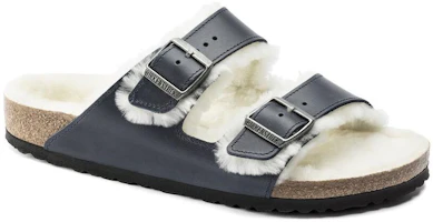 Order Birkenstock Arizona Shearling 'Navy Blue' 1021063